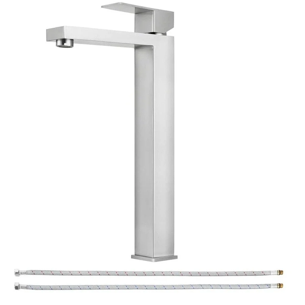 Etica Sink Facuet Single Handle Morden Tall Bathroom Sink Faucet